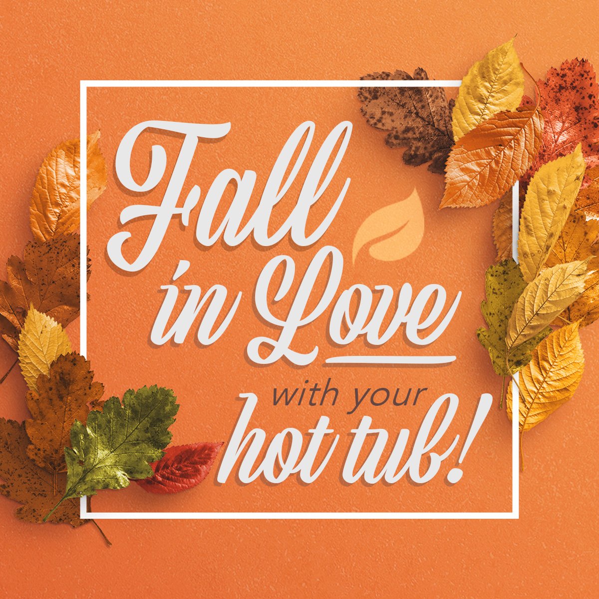 Happy first day of fall!  🍂
As temperatures drop, your desire for a hot tub will only rise. At Aspen Spas, we will make you fall in love with our hot tubs! #FirstDayofFall #Fall #FallinLove 
bit.ly/2MPWo5n