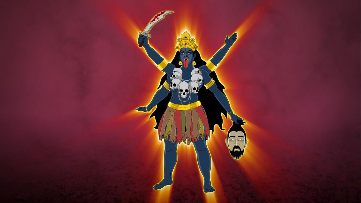 TrueTube's tweet photo. #Navratri2019 is nearly upon us - and if you don't know the story behind this #Hindu festival then be prepared for an epic, animated telling narrated by the legendary #TimMcInnery https://t.co/7Pl8ETlwmb #RE #Hinduism @Ceiren_Bell https://t.co/UDLAVRMIHX