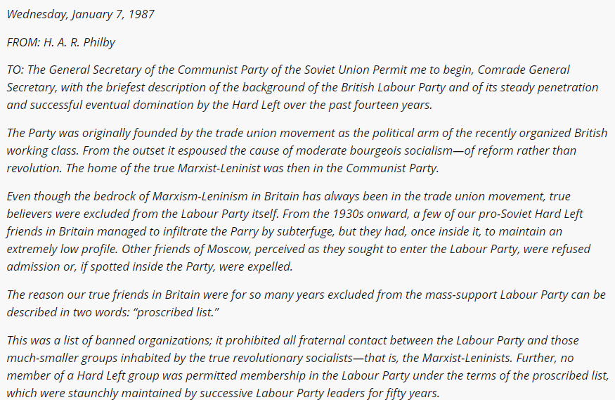 OberstWKlink's tweet photo. @Jonnyhibberd The #Corbynites have lost the plot. Same like some of our #Lefties here. #SystemChange #Marxism The Labour manifesto reminds me of the #MBR from the #FourthProtocol. https://t.co/xqKiSpeWte