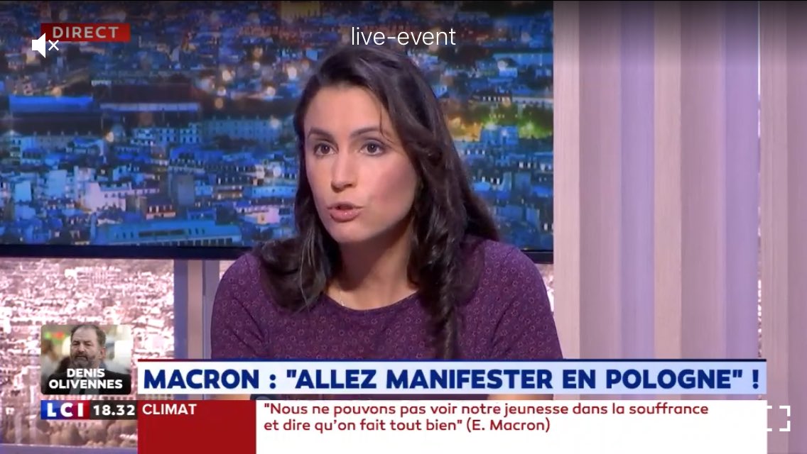 uke871's tweet photo. @LCI-julie Grazziani au lieu de critiquer la jeune Greta que faites vous à l’incorrect pour lutter contre le réchauffement climatique ?
Vous venez brasser du vent sur un plateau de Tv de temps à autre et vanter le libéralisme inhumain? Et en plus grassement payée !pauvre fille.. https://t.co/aqWpuEG4qd