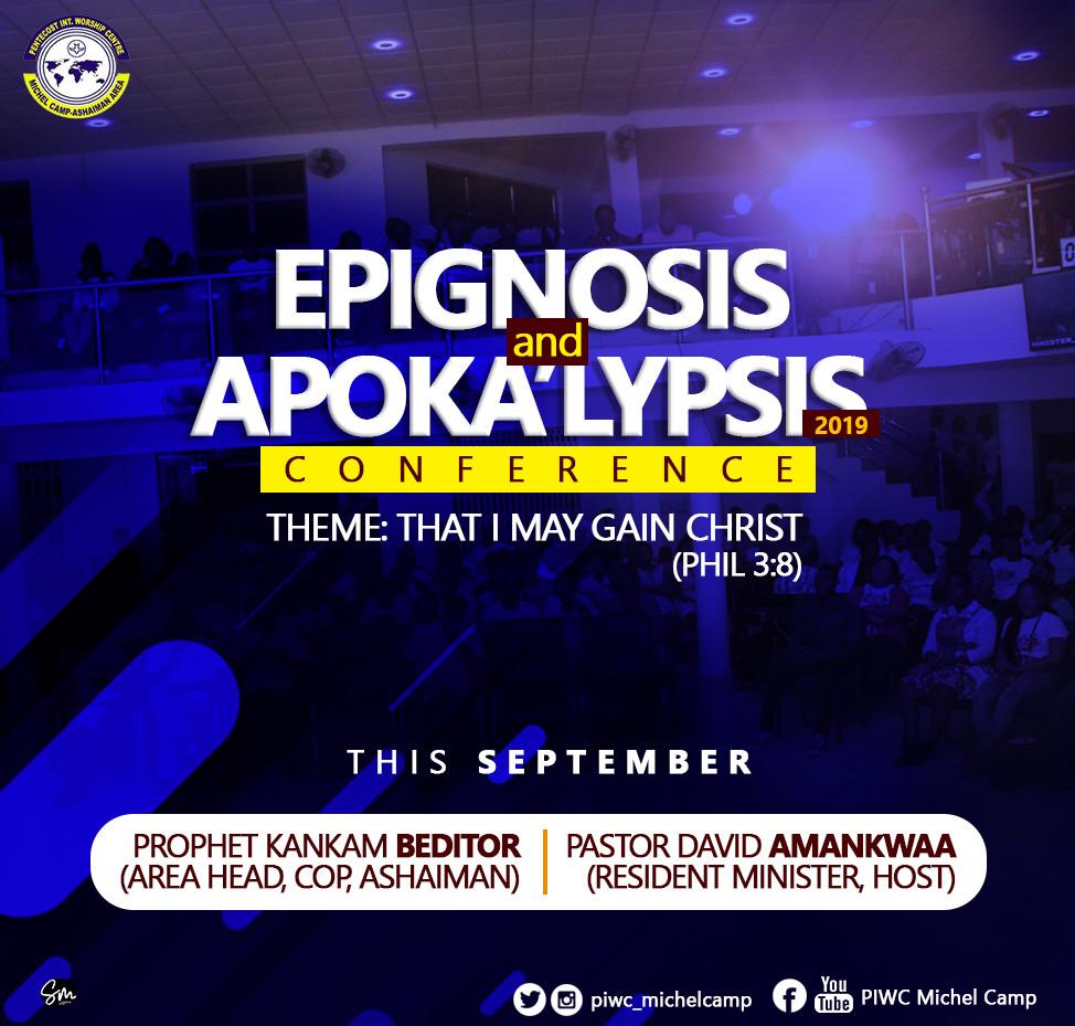 piwc_michelcamp's tweet photo. The 2nd Week of the EPIGNOSIS & APOKA'LYPSIS CONFERENCE Kick Starts Today, MONDAY, 23RD SEPTEMBER 2019.
📍PIWC MICHEL CAMP AUDITORIUM
⏰6.30PM
All Loved Ones, Friends and Family Members are invited.
#PossessingTheNations
#AgentsOfTransformation
#EAP19
#piwcmichelcamp https://t.co/B4UIlRTGY6