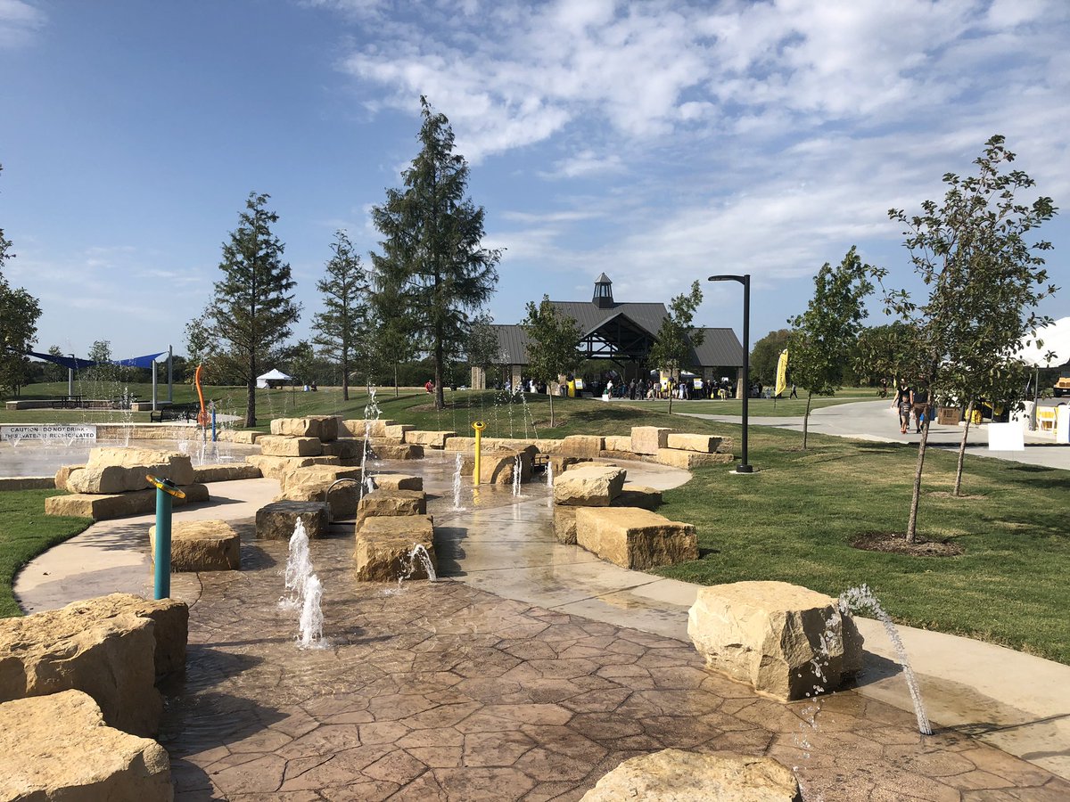 City of Plano on Twitter: "It's here! Today we officially opened Windhaven  Meadows Park. It includes the universally-accessible Liberty Playground, a splash  pad, 5-acre dog park, trails and more.… https://t.co/tQ18A7YTbk"