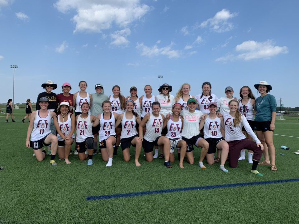 we capped off our second ever season with a 6th place finish at Regionals! we had so much fun playing some awesome teams this past weekend, and a HUGE shoutout to all of our teammates who made this season so so great! #elizafurnace #sternface