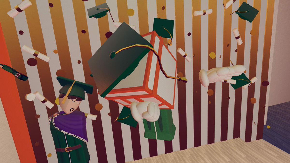 RRCreativeClub's tweet photo. Congratulations to the MakerPen BootCamp of 2019 for completing a 6 week course! Now go make some epic experiences! The next camp will be in December. #recroom #recroomvr #makerpenclass #creative #art #graduation #creative #gamers #gamevr #vr #ios #screans https://t.co/Pdn4pgHVgH