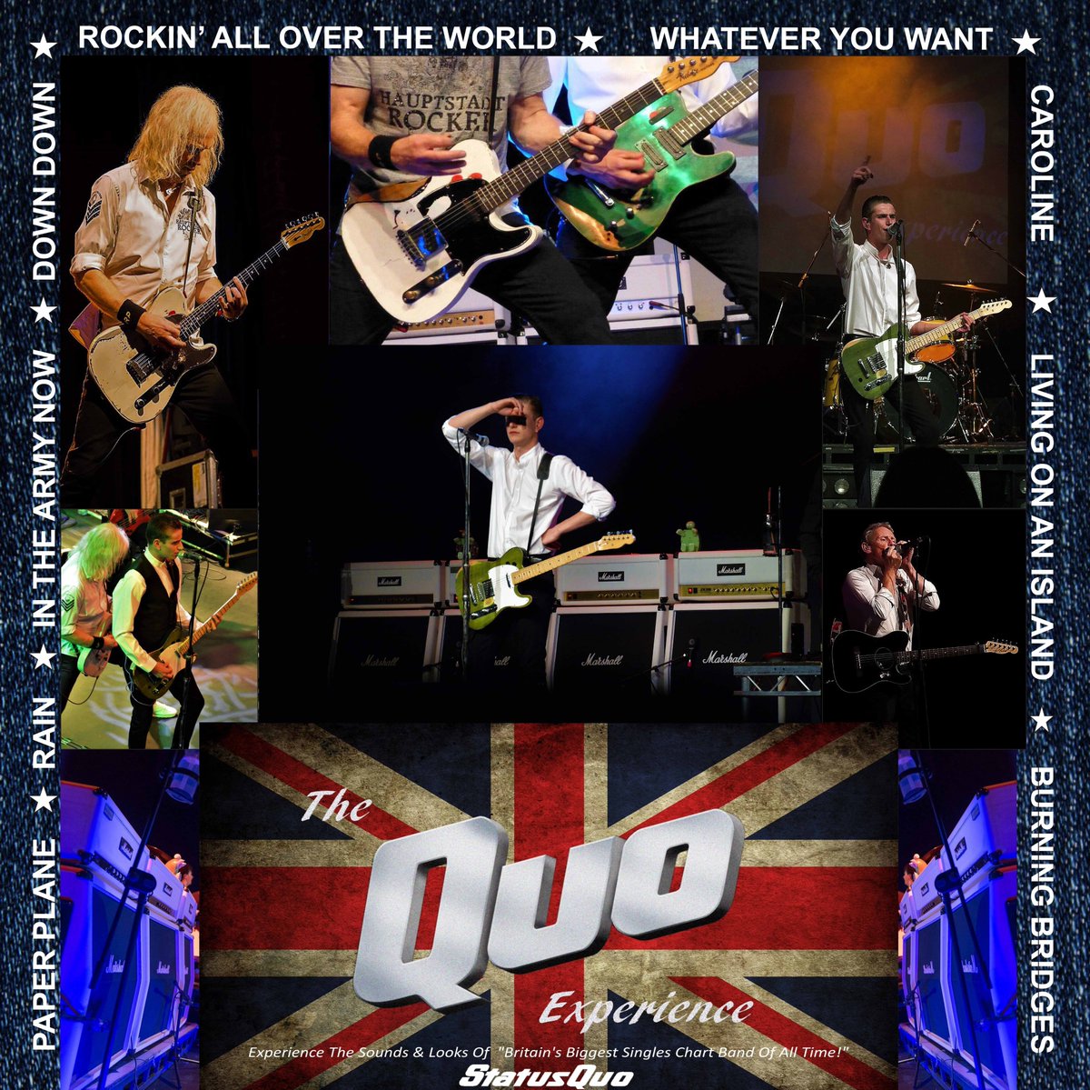 QuoExperience's tweet photo. See The Quo Experience 'live' @TelfordTheatre The Place, Oakengates this Fri 27th Sept. Tickets available at https://t.co/8vFik0mufw or 01952 382 382 @TheStage @WhatsOnStage @BP_TributeActs @gr8musicvenues @FunkyDigital @BritTheatreGuid @UKCentreStage @Entertainers_UK https://t.co/naDkmdR7fa