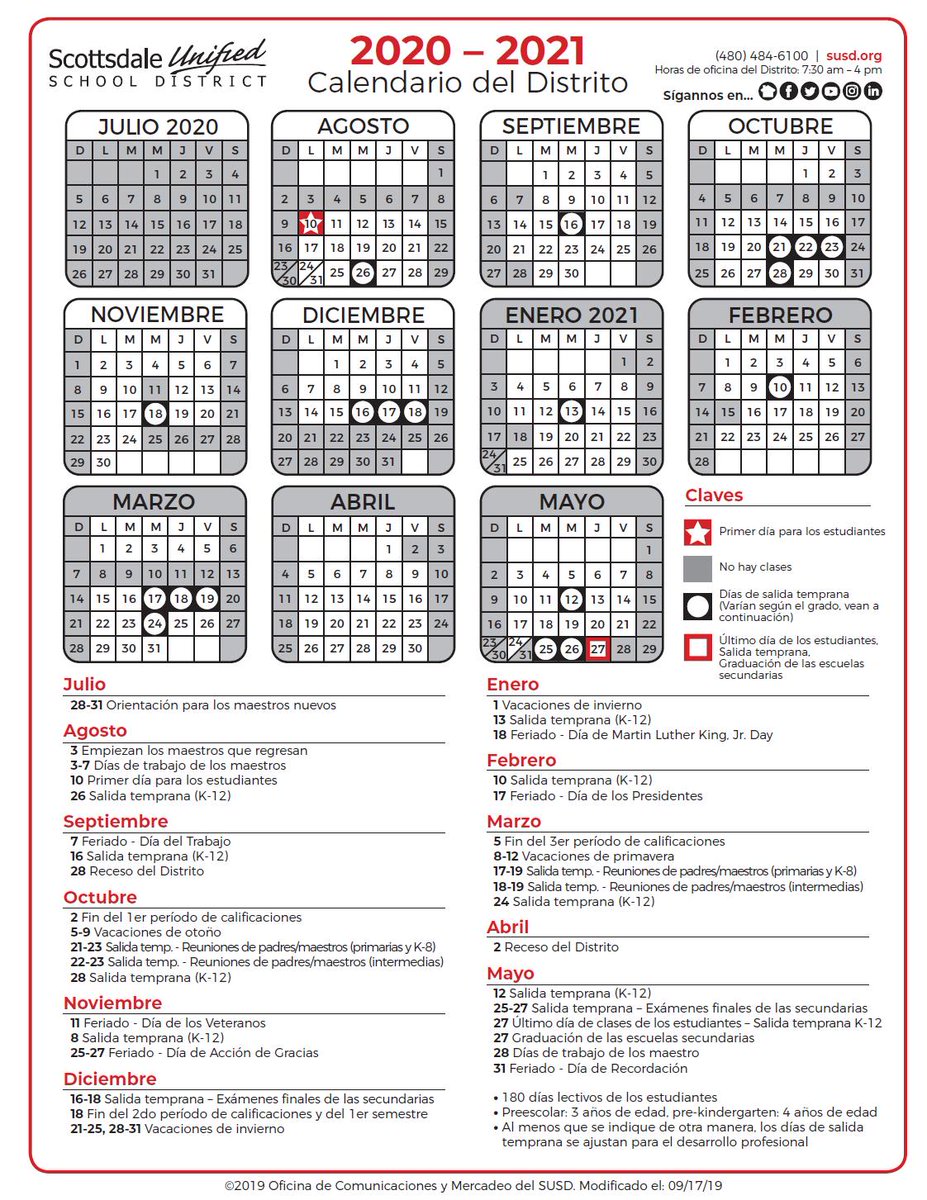 Susd Calendar 22-23 - Customize and Print