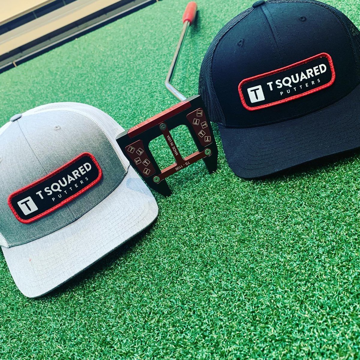 T Squared Putters (@tsquaredputters) on Twitter photo New hats just came in from <a href="/Captuer/">Captuer Headwear</a> Headwear. They look awesome! #tsquaredputters #headwear #hats #putter #customputter #pga #pgatour #oneputt #birdie New hats just came in from <a href="/Captuer/">Captuer Headwear</a> Headwear. They look awesome! #tsquaredputters #headwear #hats #putter #customputter #pga #pgatour #oneputt #birdie