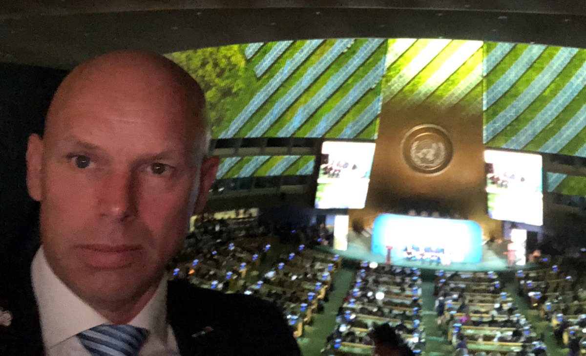 andrewmorley0's tweet photo. Now at the #ClimateActionSummit – where leaders are being challenged to #pickupthepace. 

It’s inspiring to hear such passion from young people… a reminder for all of us here to listen and to act. Right now. https://t.co/EXbhDk4Lij