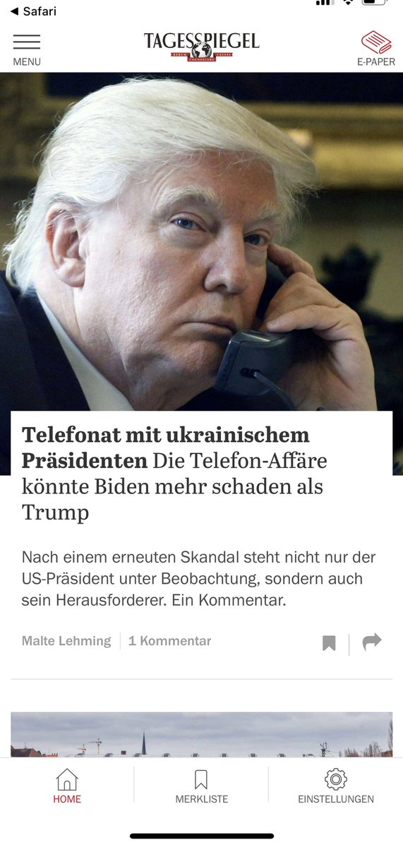 Marius Mestermann (@dermestermann) on Twitter photo Es ist ein kleiner Schritt für die Menschheit, aber ein großer Schritt für den <a href="/Tagesspiegel/">Tagesspiegel</a>: Die App ist endlich in der Gegenwart angekommen 🎉 Sogar mit Pushmeldungen im authentischen 2019er Stil 📲 Much love! Es ist ein kleiner Schritt für die Menschheit, aber ein großer Schritt für den <a href="/Tagesspiegel/">Tagesspiegel</a>: Die App ist endlich in der Gegenwart angekommen 🎉 Sogar mit Pushmeldungen im authentischen 2019er Stil 📲 Much love!