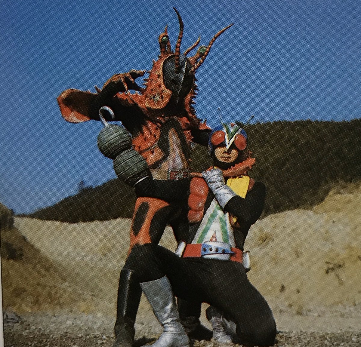 仮面ライダーV3」第51話「ライダー4号は君だ‼︎」より講談社特写の