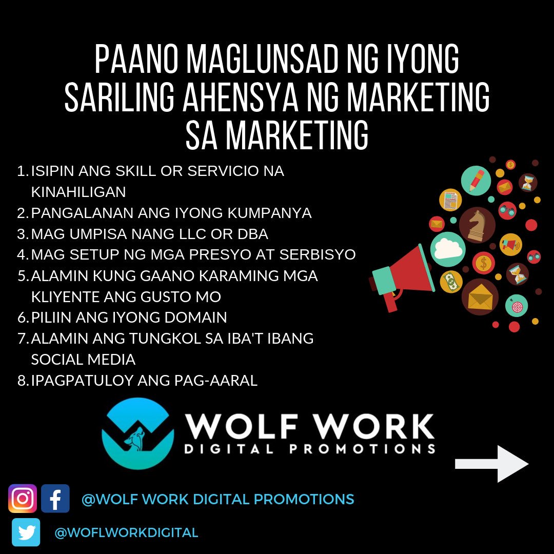 WolfWorkDigital's tweet photo. Stop Dreaming...Do It! Open you own #business ! We empower, DM us if you need help opening your own social media agency! FREE #iykyk https://t.co/7As9Gu3Nha