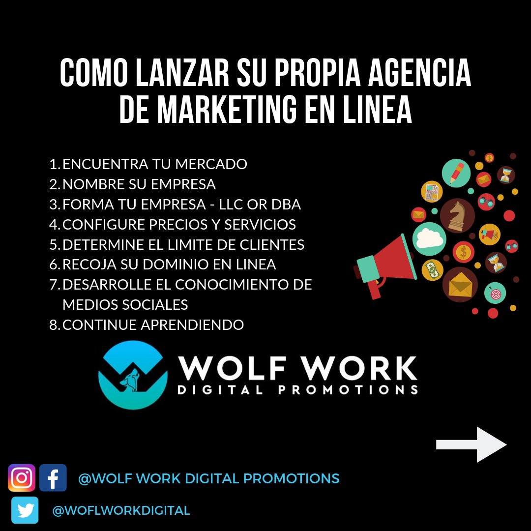 WolfWorkDigital's tweet photo. Stop Dreaming...Do It! Open you own #business ! We empower, DM us if you need help opening your own social media agency! FREE #iykyk https://t.co/7As9Gu3Nha