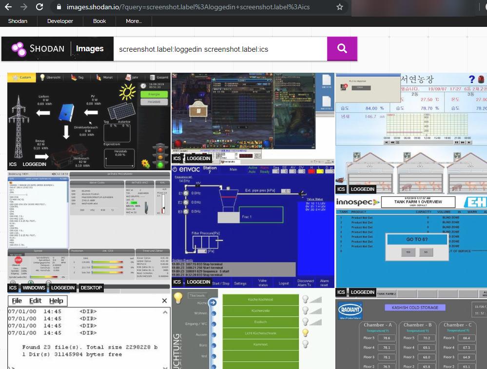 WebBreacher's tweet image. Doing #OSINT within @shodanhq? As an auth'd user, visit images.shodan.io and use these filters:
- screenshot.label:desktop
- screenshot.label:ics
- screenshot.label:loggedin
- screenshot.label:login
- screenshot.label:terminal
- screenshot.label:windows
Use in combination!