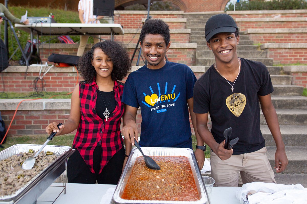 EMU_News's tweet image. What a wonderful evening of sharing food and culture at our annual International Food Fest! Thank you to everyone who cooked and to those who came to support the many different cultures here on campus! #emuview #leadtogether #YouAreWelcomeHere