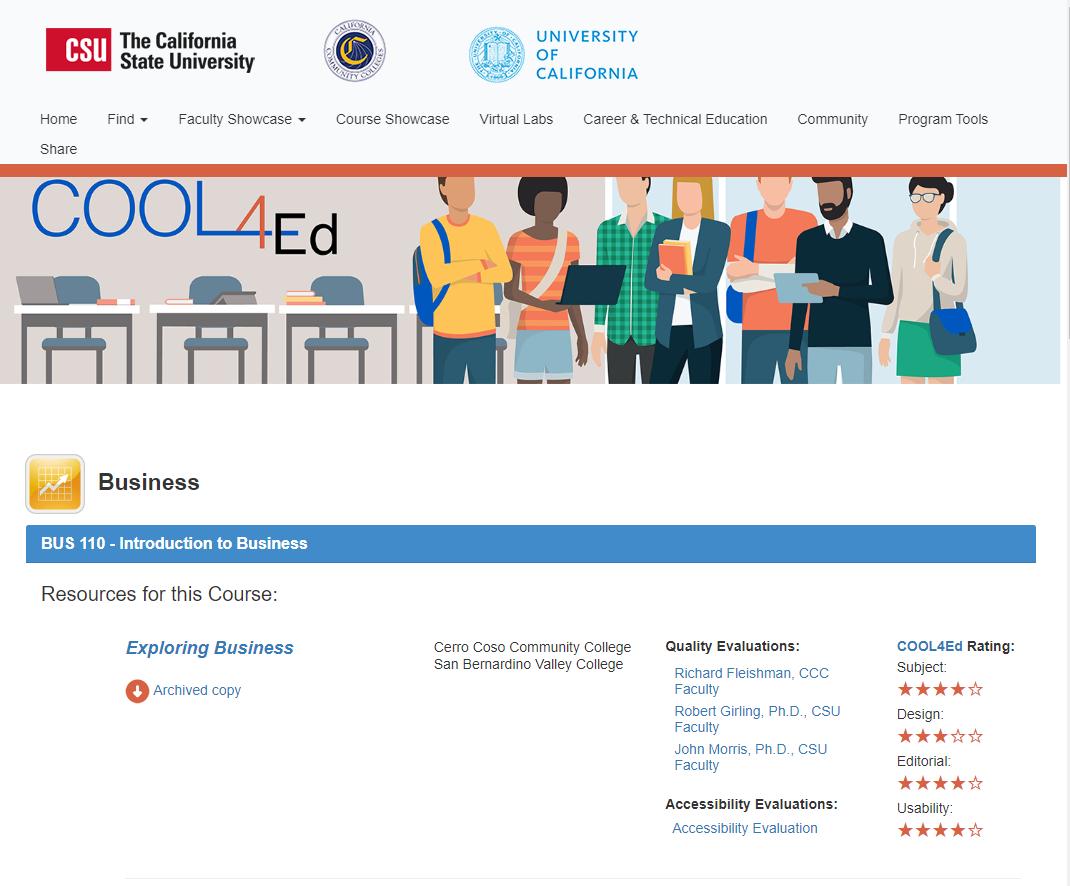 California Open Online Library for Education tweet media