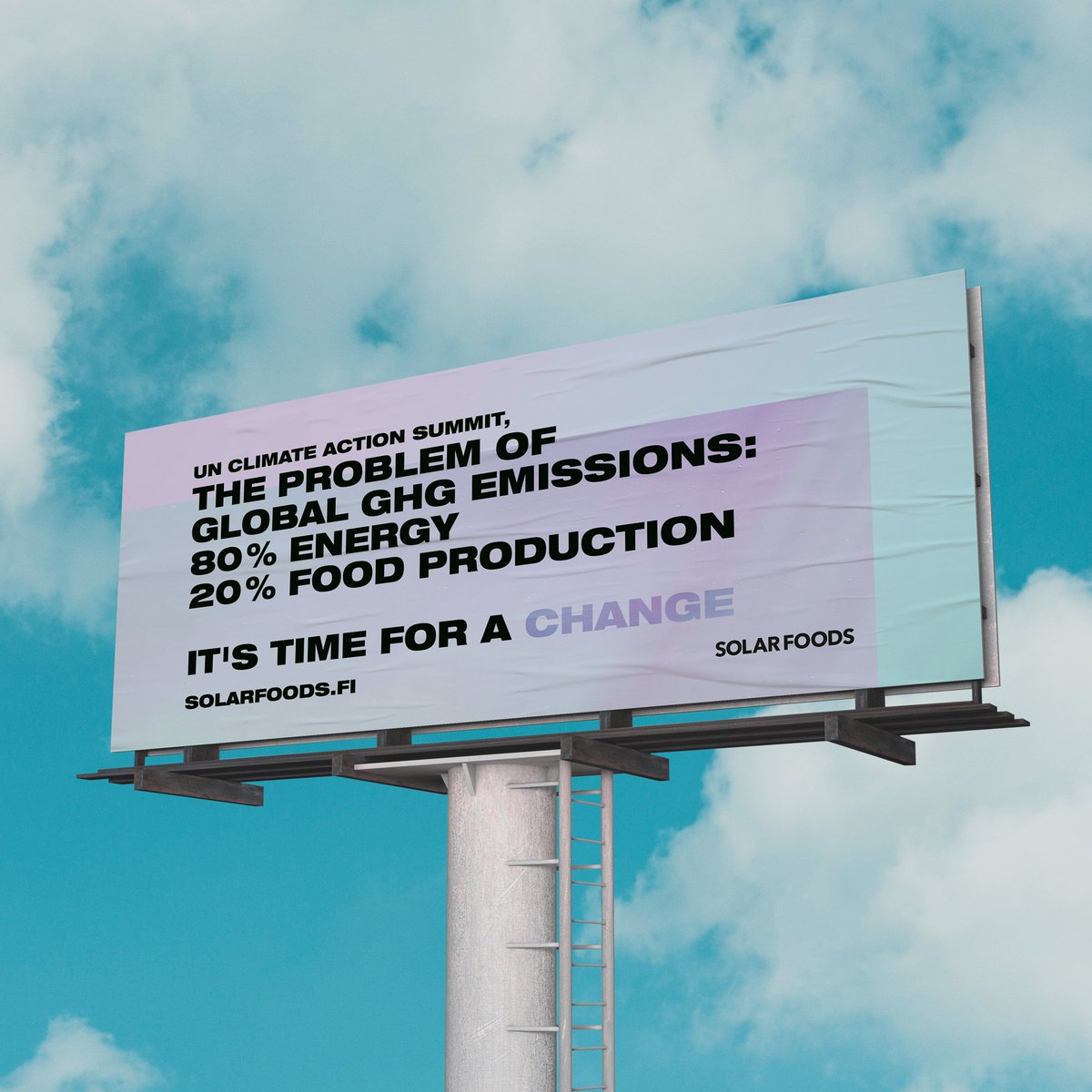By 2100, there will be 11 billion humans, who will need 70% more food. How do it without farming on another planet, without destroying our own planet? #Solein - a planet-friendly protein - is the first carbon negative food. #ClimateAction #NoPlanetB #ActNow #ClimateActionSummit