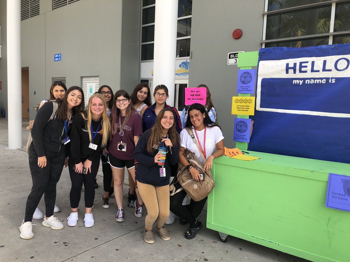 We made a bunch of new friends today #StartWithHello #TheBayWay