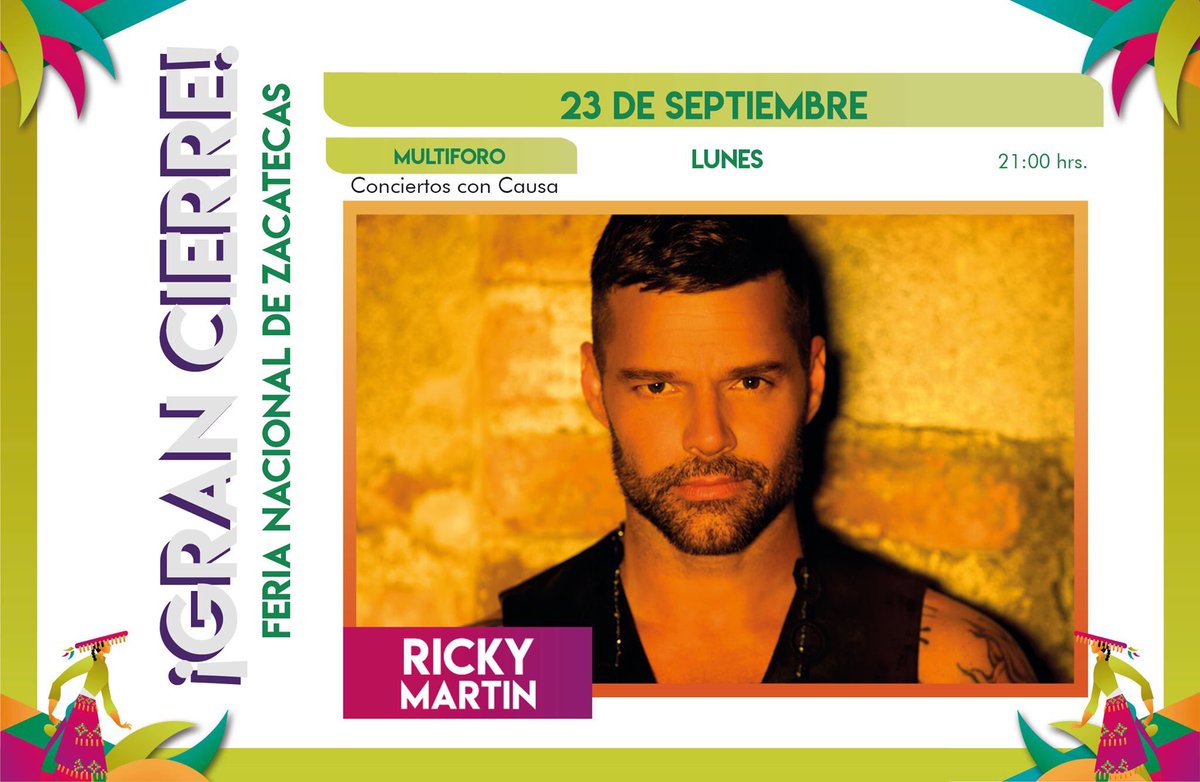 ¡Estas son nuestras actividades del día! 
Te esperamos con gusto en la Feria Nacional de Zacatecas 2019.👇