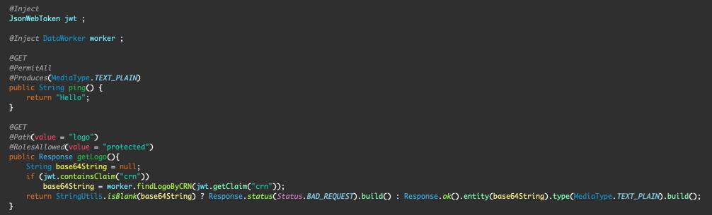 Implementing JWT authorisation and using embedded claims can be quite straightforward and simple! <a href="/smallrye_io/">SmallRye</a> #Microprofile
