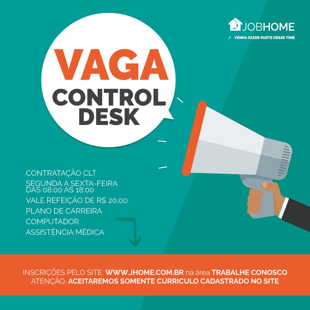 Vagas Emdia - 📈Vagas de Control Desk Pleno, pra quem já manda