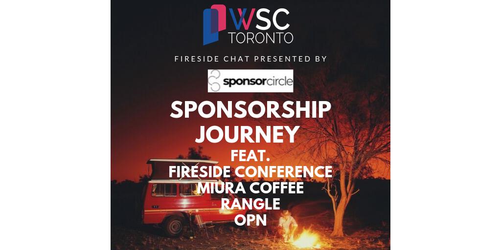 Thanks to <a href="/SponsorCircle/">SponsorCircle</a> for sponsoring the Fireside Chat at this year's #WSCToronto! @sportdashtravel 
<a href="/partnershipgrp/">Partnership Group</a>

#networking
#sponsorship
#marketing