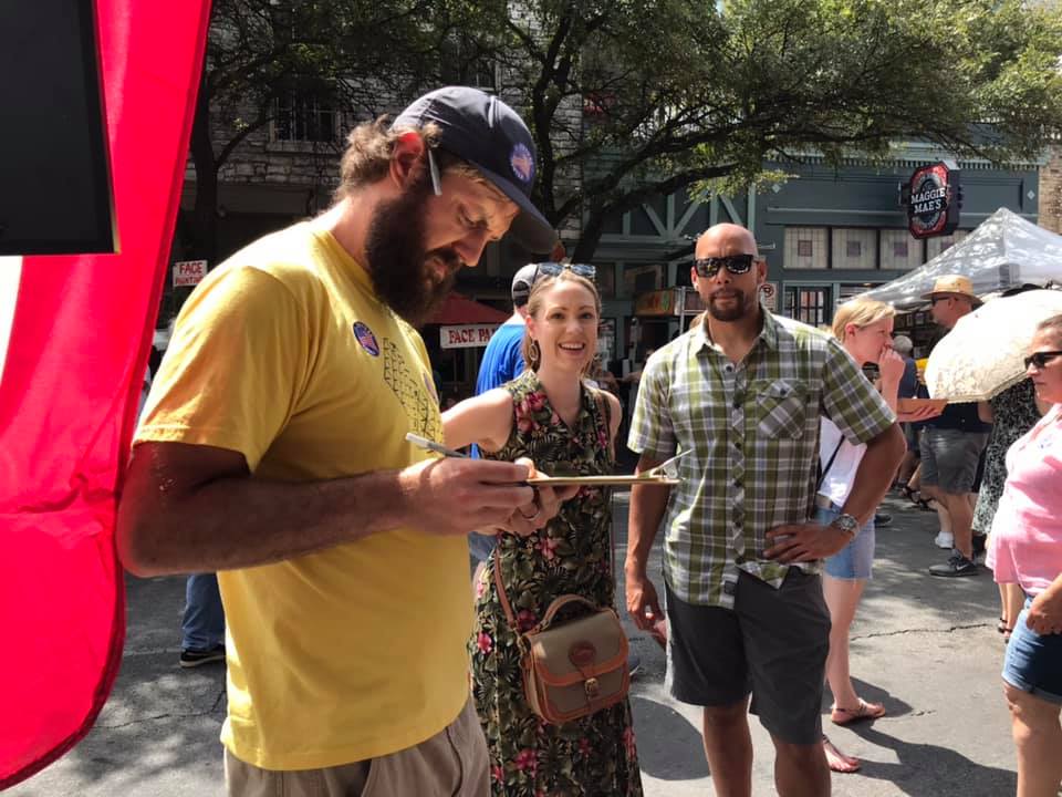 Tuesday is National Voter Registration Day! Drop by one of our or <a href="/lwvATX/">League of Women Voters Austin Area</a> voter registration tables, bit.ly/1ko0AWg, to register to vote or update your voting address if you moved within the county since the last election. #RegisterBeCountedVote!