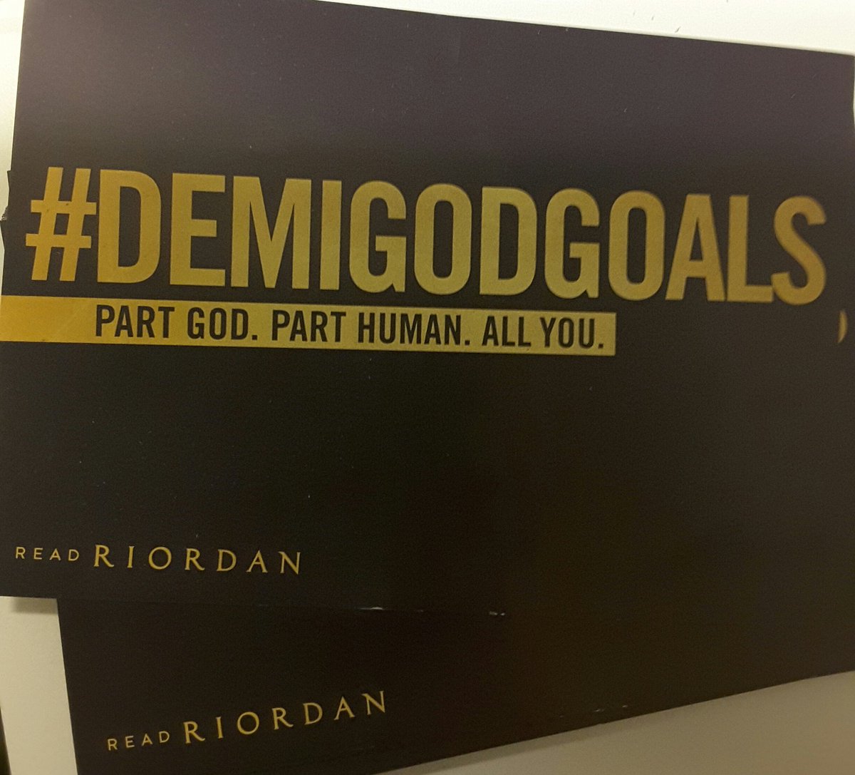 BNfburg's tweet photo. Are you ready for #DemigodDay? Saturday, September 28th at 2pm join us with your own #DemigodGoals for this Rick Riordan themed event, featuring Kwame Mbalia's Tristan Strong Punches A Hole In The Sky! #bnbookfun https://t.co/qA0mPHqnn7