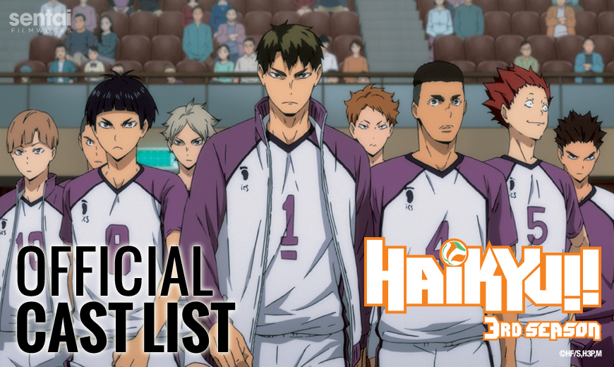 Haikyuu!!' English Dub Cast Announced 