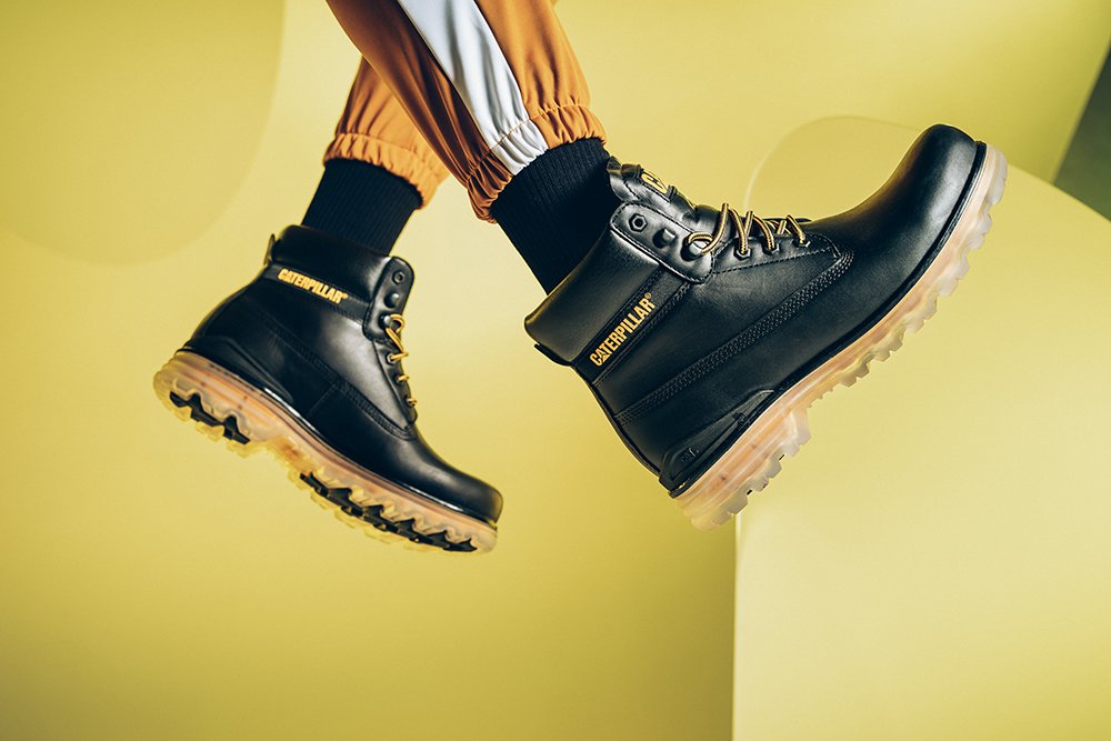 CatFootwear's tweet photo. Your rugged every day boot with a clear upgrade . #Visitech #CatFootwear https://t.co/cyMdqEnQrU https://t.co/KKUOSIsmeq