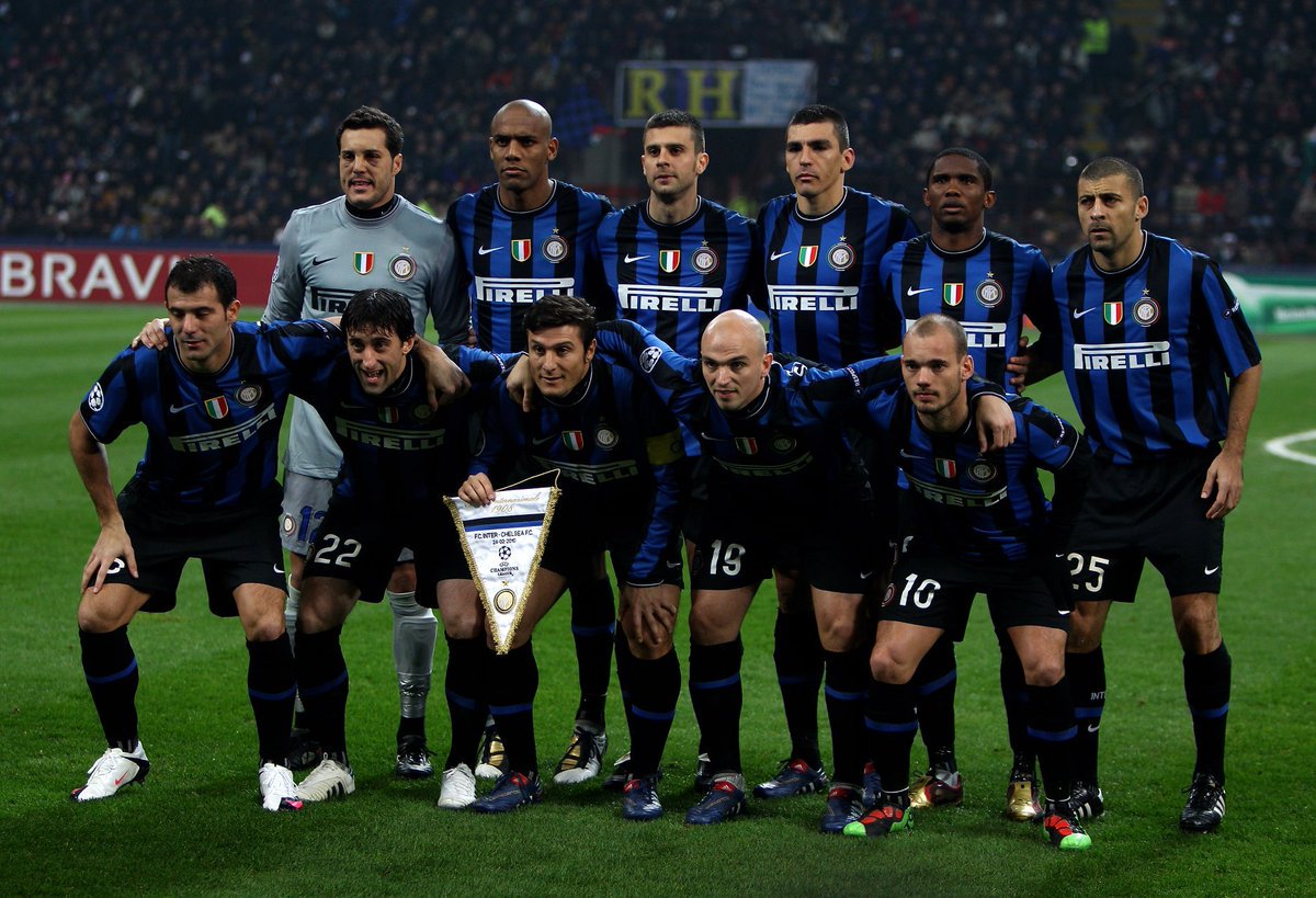 Football Tweet ⚽? on Twitter: "Throwback to this Inter team.