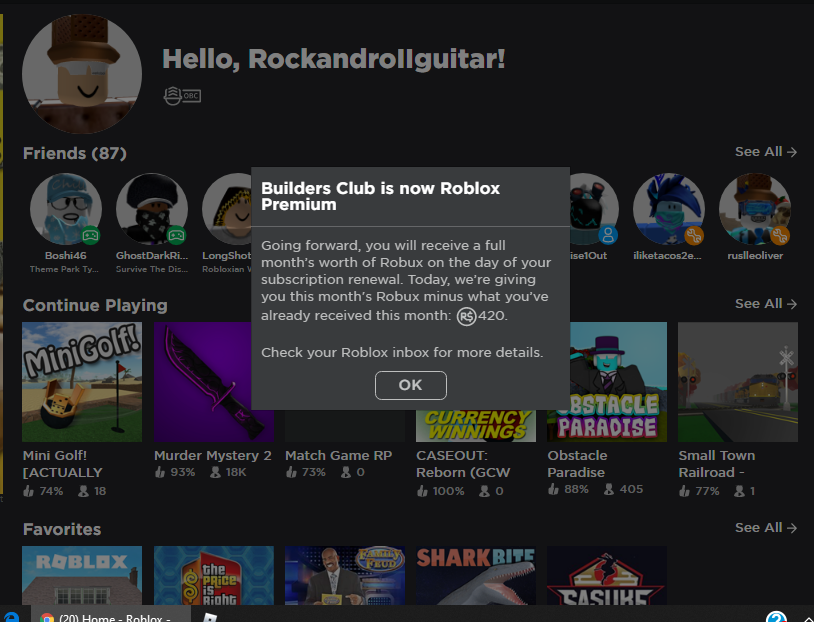 Rocc At Roccroblox Twitter - roblox account worth checker get 5 000 robux for watching