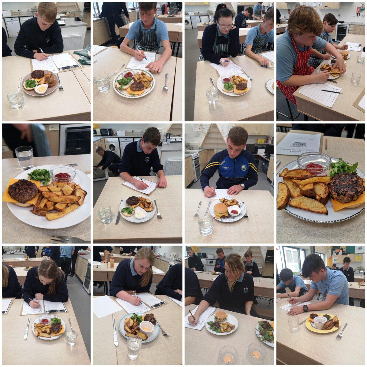 Fakeaways by Ms Remond’s talented LCA I students. @PDST_LCA @lcanaupdates @GoodFoodIreland #healthyeating #LCA #HCT #fakeaways #didsomebodysayjusteat 🍔🍟