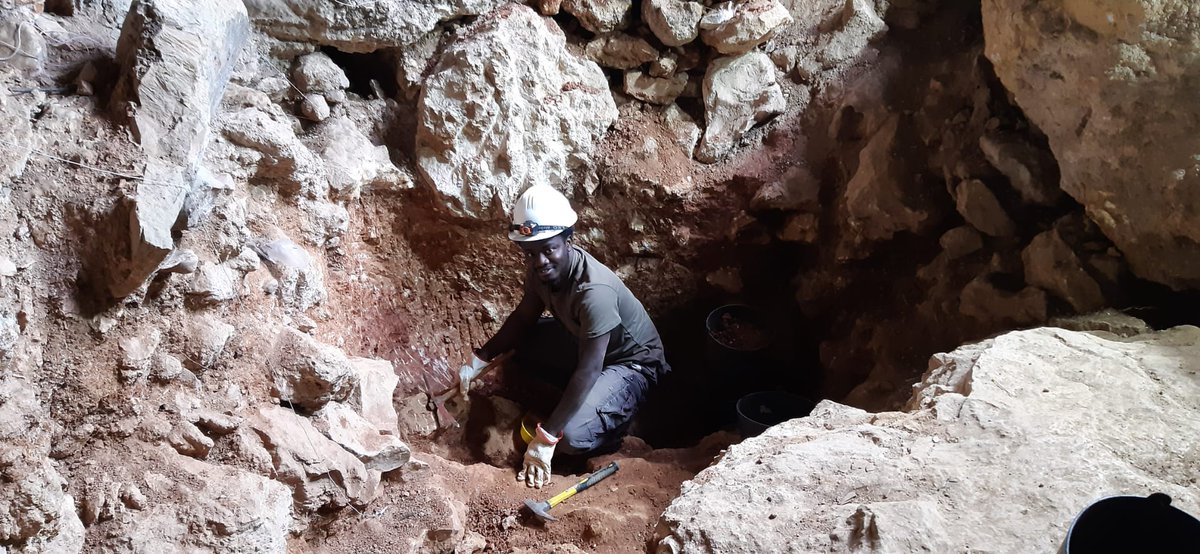 Rt_Hon_Adewumi's tweet photo. Last day at the site.#Greatfieldseason #Greatteam #GrutadoCadaval2019 #Tomar #Ipt #CGGO #Archaeology #Excavation https://t.co/8aymoP0VV2