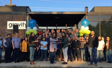 gravity Boise ribbon cutting