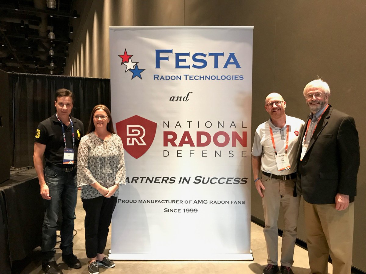We had an amazing time at CN Live! A special thank you to our exclusive National Radon Defense vendor @Festa_Radon and our speakers @KimberlyBuchmeier of <a href="/CitizensRadon/">CR3</a> and @peter_hendrick of <a href="/AARSTFoundation/">AARST Foundation</a>