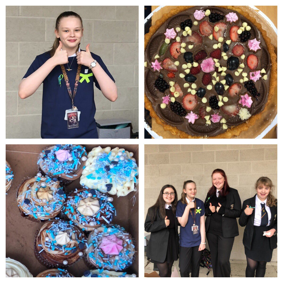 What an amazing day for this young lady. #AwarenessRaising @tourettesaction #BakeSale #NothingLeft  Well done, Sophie! 🌟🌟🌟🌟🌟🌟🌟🌟