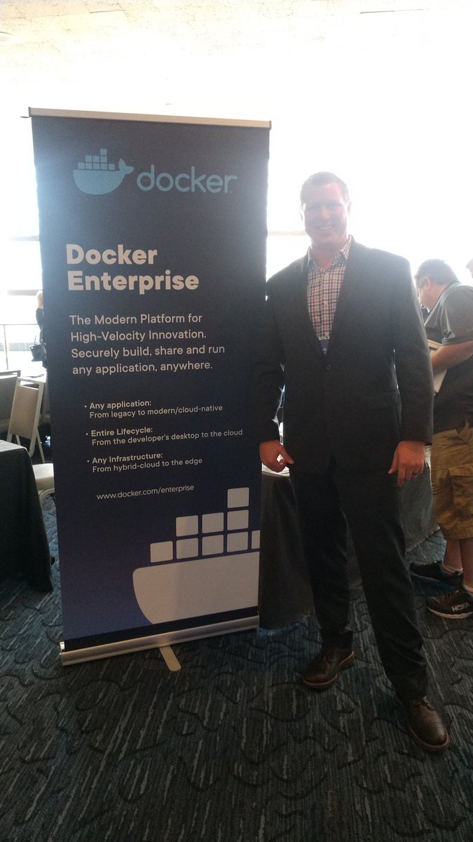 bsmith626's tweet photo. Come see @Docker at the #Intersystems #GlobalSummit19! https://t.co/XRe7l4F1Bk