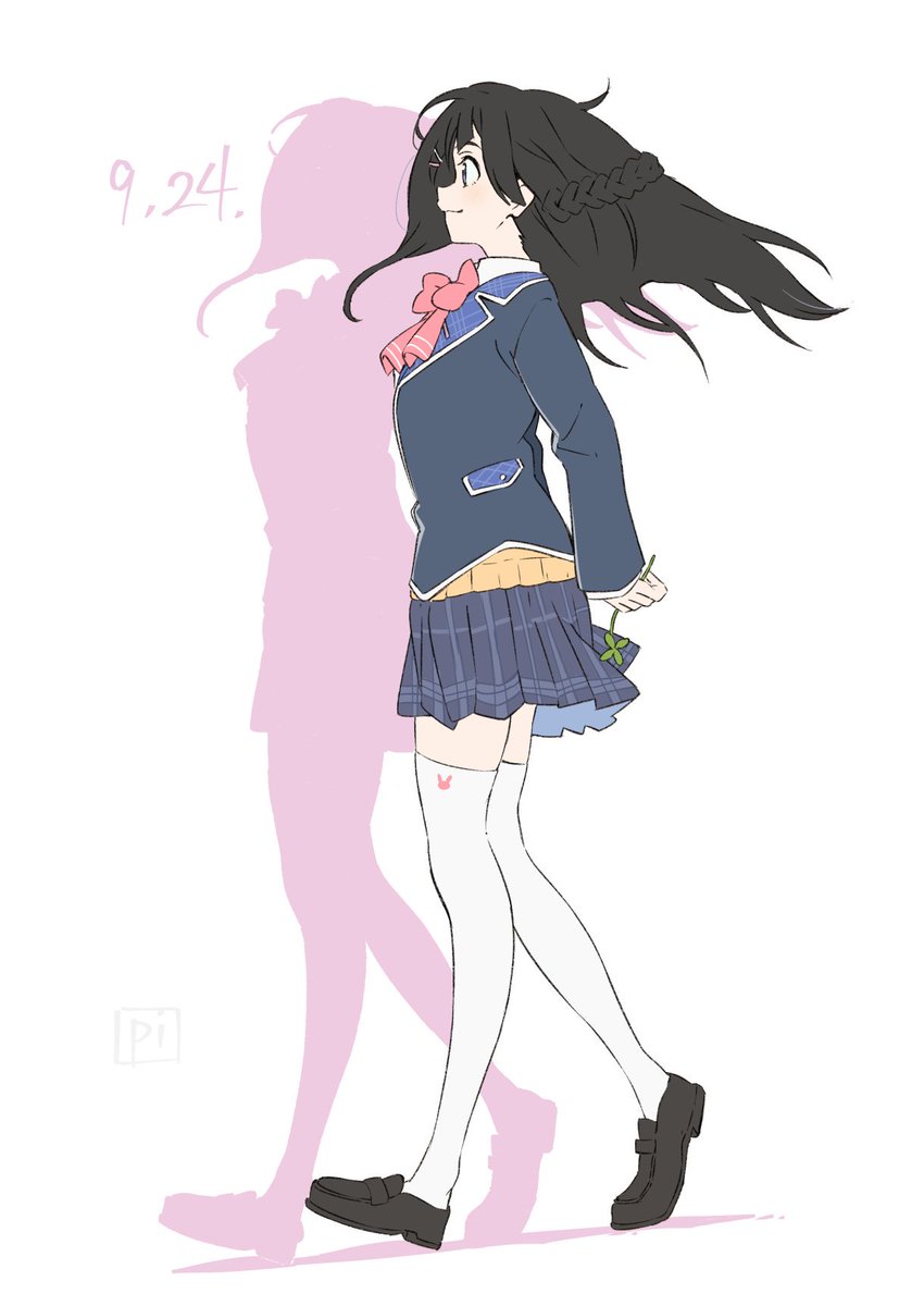 月ノ美兎 ,月ノ美兎(通常) 「常に最前線を歩くいいんちょ。 #月ノ美兎生誕祭2019 #みとあーと 」|かんべ ぴろしきのイラスト