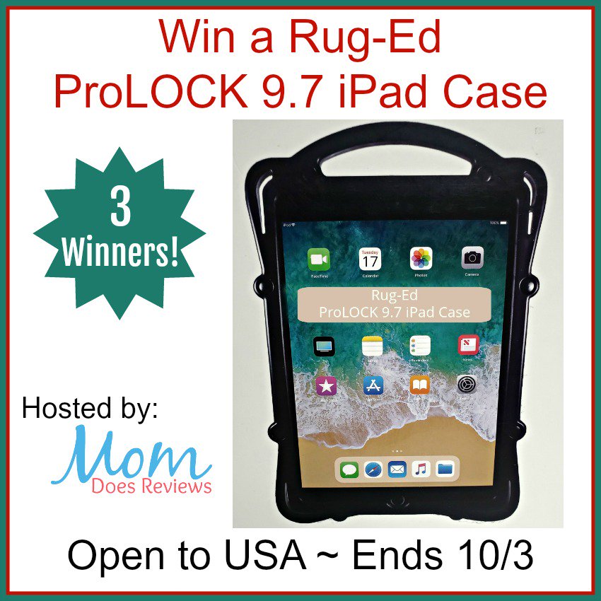 pamelamaynard's tweet photo. 3 Winners Rug-Ed ProLOCK 9.7 iPad Case Open to USA, ends 10/3 #Back2School19 #WeAreRugEd #RugEdSTRONG #MomDoesReviews #giveaway @Rug_Ed https://t.co/6Aa8N8j9Ku Enter daily for more chances to win! https://t.co/I8QX4TJ3MN