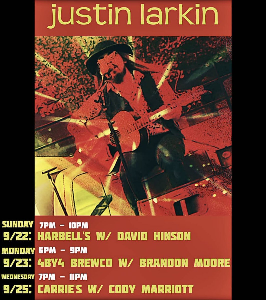 4by4Galloway's tweet photo. GET HERE NOW! Monday Funday Live Music is now!
Gather your group and come check out Justin Larkin and Brandon Moore tonight from 6-9pm. Also, take advantage of 1/2 price flights all night!
#flightnight #mondayfunday #livemusic #justinlarkinandfriends #brandonmoore https://t.co/Lk6RXTXCM9