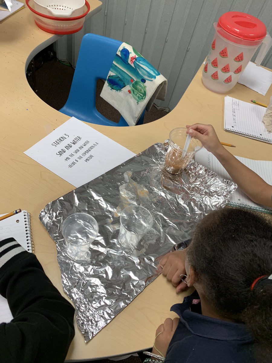 MrsManshack's tweet image. Today we explored mixtures! 🧪 #CISDScienceRocks