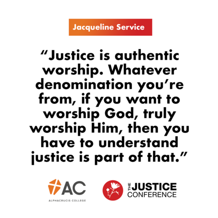 alphacrucis's tweet photo. Hear from Dr Jacqueline Service, Lecturer in Theology, as she guides us through justice from a Christian perspective on @JusticeConfAU podcast. https://t.co/IirmQStTsE https://t.co/FXDI4qxqKL