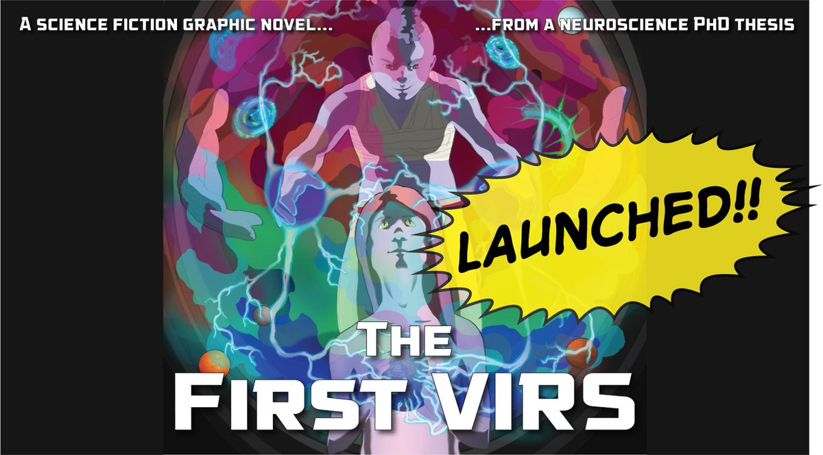 We're live! Help us pay the artists who helped me create my graphic novel! kickstarter.com/projects/tauns…
2 teens on a post-climate-apocalypse Earth wield the ancient craft of #neuroscience against an oppressive World Gov...
#scicomm #sciart #scifi #scifibooks #scicomics  #openscience