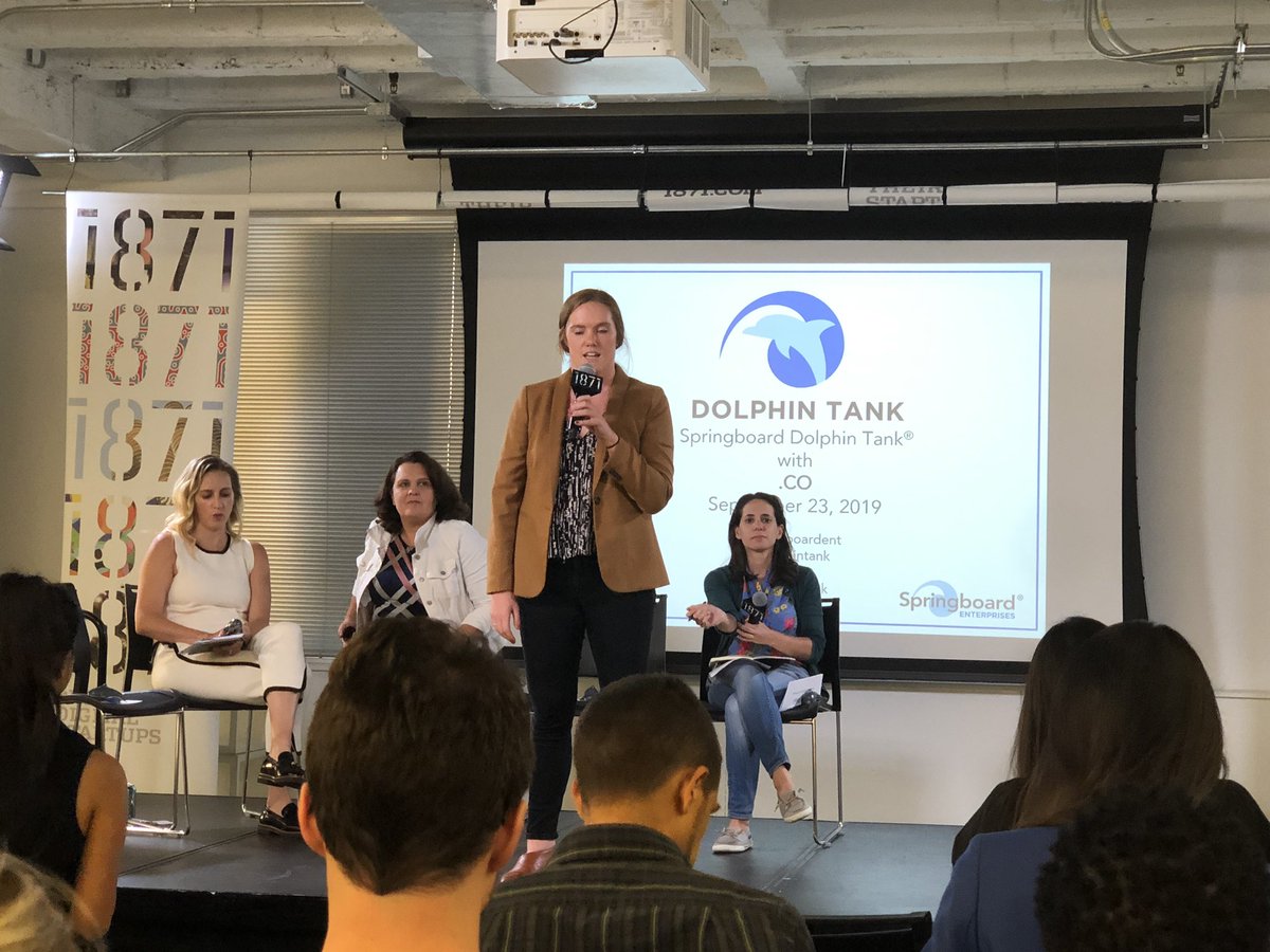 3_des's tweet image. Onsite at @1871Chicago for @dolphintank #pitch