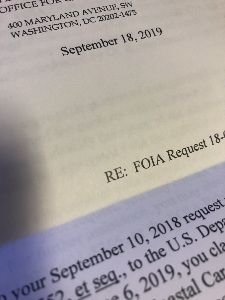 SKummerer's tweet image. After one year worth of waiting, I almost forgot this FOIA was still out there. Nonetheless- a pleasant suprise to return to after a long weekend and no charge for 700 pages!. #journalismproblems