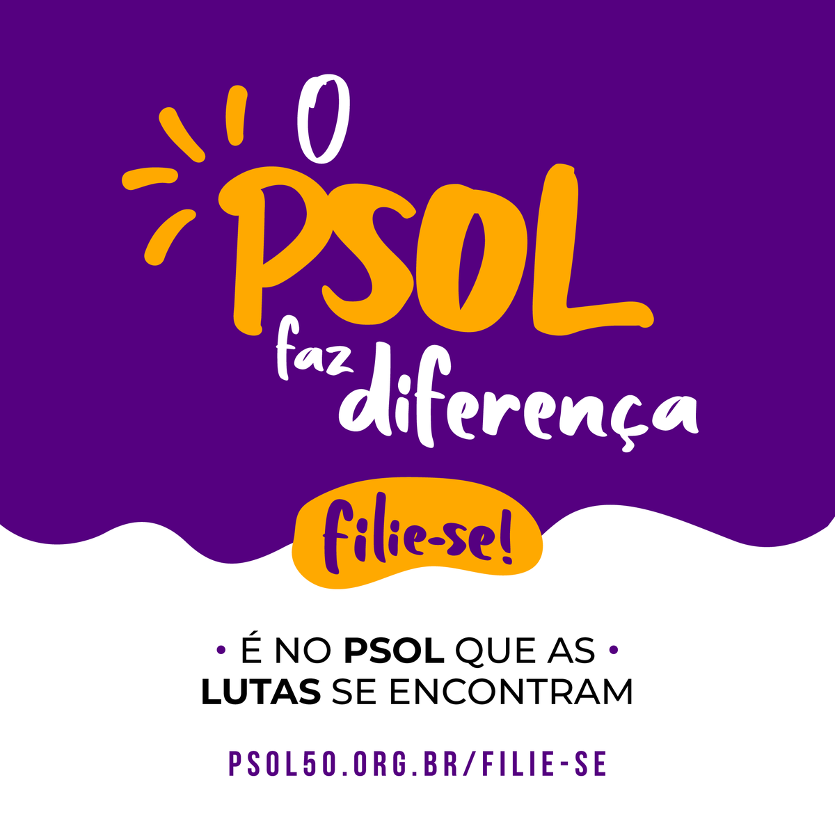 Psol 50 A Twitter O Futuro Nao Demora Mas E Preciso Que Nos Organizemos Vem Fazer Parte Do Partido Em Que As Lutas Se Encontram Faca Parte Do Psol Filie Se Acesse T Co Mow67haluj