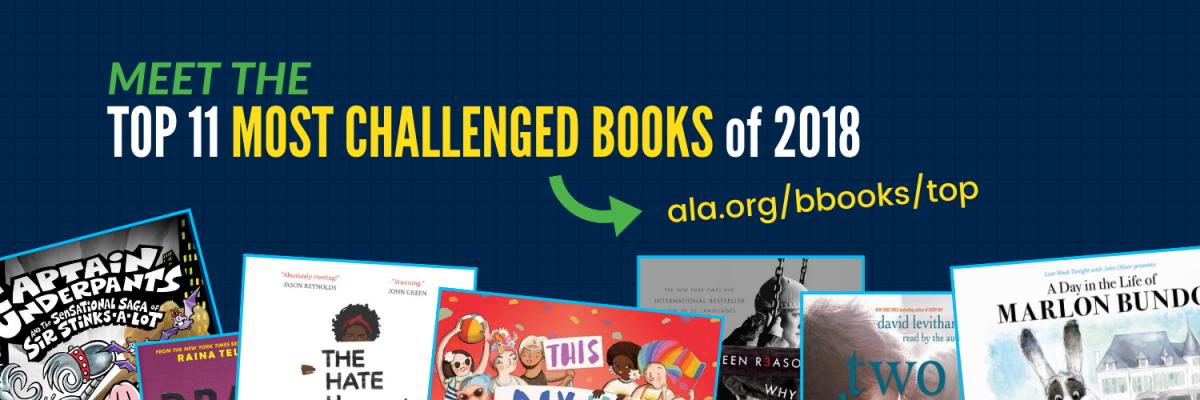 youtu.be/XXQtgx9HNxE

Check out the top 11 most challenged books of 2018! One of our favorites made top 5, The Hate U Give.  Celebrate your FREEDOM to read!