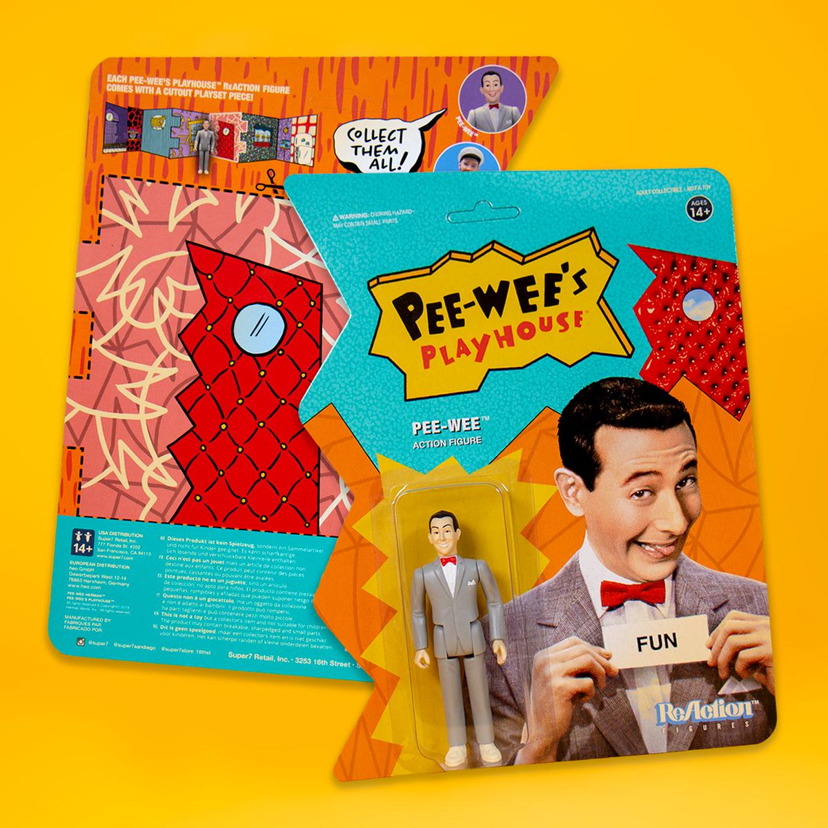 Chairry Pee-Wee's Playhouse ReAction Figure 