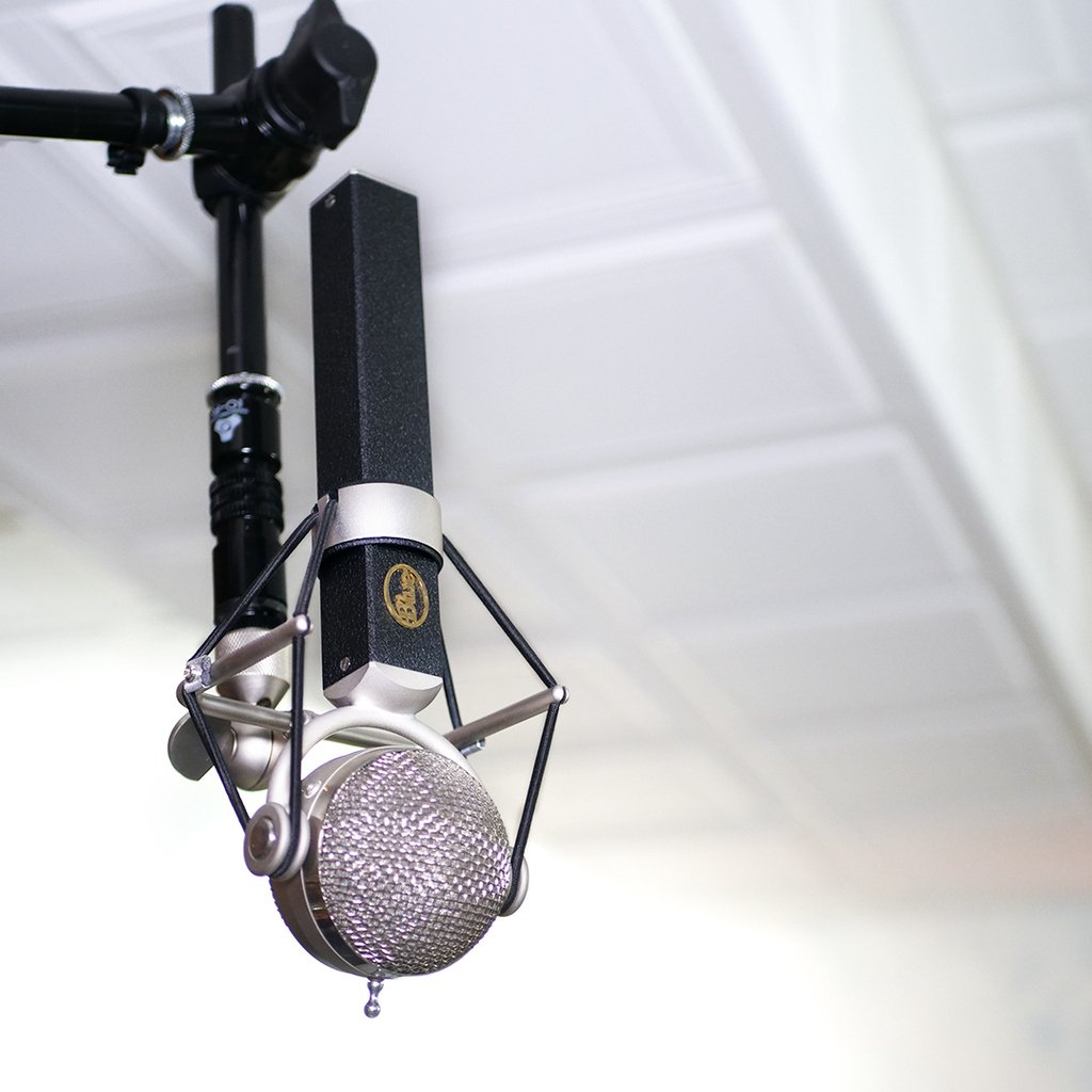 It's #MicrophoneMonday! This is the 'Dragonfly' by Blue Microphones. Probably one of the coolest looking mics...It has a super silky top end making it perfect for acoustic guitars, drum overheads, and female vocals. Book a session to try it out! soo.nr/Ze8P