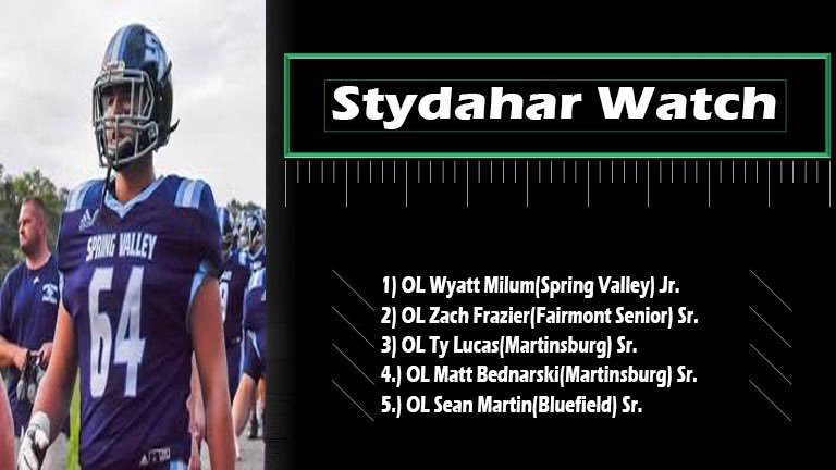 SportsCastElite's tweet photo. Our Huff and Stydahar watches after week 4! https://t.co/RwW61APps3